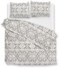 Zo! Home Cotton Bettwäsche 155x220 Fausto grey Ranken Ornamente silber sand Bild 2