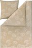Estella Mako Jersey Bettwäsche 135x200 Anja sand weiß Gräser Blütendolden 6345-180 Bild 2