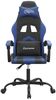 vidaXL Gaming-Stuhl Schwarz und Blau Kunstleder [3143890] Bild 3