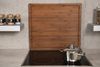 Kesper | XXL Schneide- und Abdeckplatte 56 x 50 x 4 cm | Farbe: Dunkelbraun | Material: FSC Bambus | ideal als Herdabdeckung oder Backbrett Bild 3