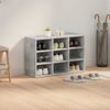 vidaXL Schuhschrank Betongrau 77,5 x 30 x 51 cm Holzwerkstoff 808679 Bild 4