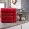 TRENDBUY24 Handtuch Set Handtücher Duschtücher Gästetücher Baumwolle Frottee Premium 4er Set, 100% Baumwolle (4-St), Duschtuch Bild 2