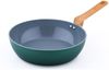 CS Koch-Systeme Schmorpfanne PURE, antihaftbeschichtet, grün, Aluminium (1-tlg), antihaftbeschichtet Bild 1