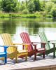 Gartenstuhl ADIRONDACK Rot Bild 3