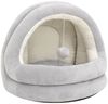 vidaXL Katzenbett 50x50x45 cm Grau und Creme 171398 Bild 2