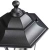 MONZANA® Wandleuchte für Außen, IP44, wetterfest, Aluminiumguss, Vintage-Laterne, E27, Außenleuchte für Wand & Gartenbeleuchtung Bild 4