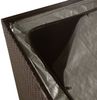 vidaXL Garden-Auflagenbox Braun 150x100x100 cm Poly Rattan 44246 Bild 5