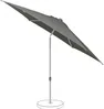 Suncomfort by Glatz Sonnenschirm / Mittelmastschirm "Pop Up 250", stone grey, Ø 250cm Bild 2