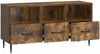 vidaXL TV-Schränk Geräucherte Eiche 102 x 34,5 x 50 cm Holzwerkstoff 894910 Bild 3