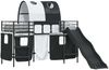 vidaXL Kinder-Etagenbett Schwarz 100 x 190 cm Metall 42020833 Bild 2