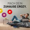 Lumaland 'Luxury' XXL-Sitzsack, Indoor & Outdoor, Grau, Microvelours, 380 l Bild 3