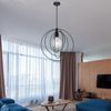 Pendelleuchte, Ringe verstellbar, H 120 cm Bild 3