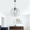 Pendelleuchte, Ringe verstellbar, H 120 cm Bild 2