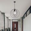 Pendelleuchte, Ringe verstellbar, H 120 cm Bild 4