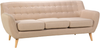 3-Sitzer Sofa Polsterbezug beige MOTALA Bild 4