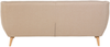 3-Sitzer Sofa Polsterbezug beige MOTALA Bild 5