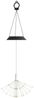 Salcar LED Solarleuchte Außen Feuerwerk LED Solar Gartendeko 90 LED Warmweiß 26cm Feuerwerk hängend Bild 2