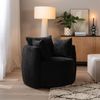 Bronx71 Sessel Ruby Chenille schwarz Bild 4