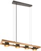 Trio 'Bell' Pendelleuchte 4-flammig, nickel antik,100 x 21 x 150 cm Bild 2