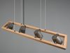 Trio 'Bell' Pendelleuchte 4-flammig, nickel antik,100 x 21 x 150 cm Bild 5
