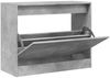 vidaXL Schuhschrank Betongrau 80x34x63 cm Holzwerkstoff 839962 Bild 2