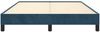 Doppelbett, Bettgestell Modernen ohne Matratze Dunkelblau 140x190 cm Samt d2048e Bild 5