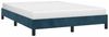 Doppelbett, Bettgestell Modernen ohne Matratze Dunkelblau 140x190 cm Samt d2048e Bild 4
