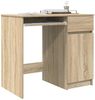 vidaXL Schreibtisch Sonoma-Eiche 86x49x76 cm Holzwerkstoff 861825 Bild 4