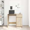 vidaXL Schreibtisch Sonoma-Eiche 86x49x76 cm Holzwerkstoff 861825 Bild 3