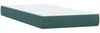 vidaXL Boxspringbett mit Matratze Dunkelgrün 80x220 cm Samt 3317382 Bild 5