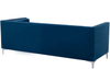 3-Sitzer Sofa Samtstoff marineblau AVALDSENES Bild 5