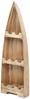 LebensWohnArt Weinregal Massivholz Weinregal VINO 150cm Antik-Natural Mahagony Bootsregal Bild 3