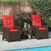 vidaXL Gartenstuhl 56 x 64 x 94 cm Stahl 42026836 Bild 3