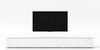 AX LIVING TV Bank weiß Loriano weißes TV Board 3x100 cm Matt/Hochglanz Bild 2