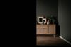 Finori Bali 51B Sideboard, Dekor Sonoma Eiche / Dekor Rafia Motivdruck| Sideboard für Wohnzimmer | Maß: B x H x T ca. 180 x 71 x 40 cm | Sideboard mit 4 Rahmentüren, 2 Einlegeböden und 2 Schubkästen Bild 4