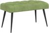 vidaXL Bank mit Knopfheftung Hellgrün 80 x 40 x 46 cm Samt 42038560 Bild 2