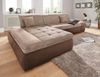 DOMO collection Ecksofa PB Moric wahlweise mit Bettfunktion + Armteilverstellung, L-Form, im XXL-Format, B/T/H:300/172/80 cm, feine Steppung Bild 4