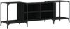 vidaXL TV-Schrank Schwarz 153x37x50 cm Holzwerkstoff 837602 Bild 2