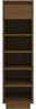 vidaXL Schuhregal Honigbraun 30x34x105 cm Massivholz Kiefer 813558 Bild 3
