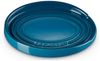 LE CREUSET Schüssel Löffelablage oval deep teal 16cm, Steingut, (Schüsseln & Schalen) Bild 2