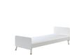 Einzelbett Kamillah 204x95x74 Kinderbett MDF Satin Weiß Bild 2