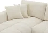 Vente-unique - BERENIA Sofa Stoff Beige - B 207 cm x H 82 cm x L 298 cm Bild 5