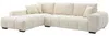 Vente-unique - BERENIA Sofa Stoff Beige - B 207 cm x H 82 cm x L 298 cm Bild 4