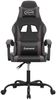 vidaXL Gaming-Stuhl Schwarz und Grau Kunstleder [3143870] Bild 3