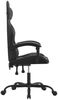 vidaXL Gaming-Stuhl Schwarz und Grau Kunstleder [3143870] Bild 4