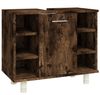 vidaXL Badschrank Räuchereiche 60x32x53,5 cm Holzwerkstoff 826372 Bild 2