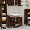 vidaXL Badschrank Räuchereiche 60x32x53,5 cm Holzwerkstoff 826372 Bild 3