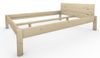 Pfostenbett Massivholzbett (Fichte) "Daybett" 140 x 190 cm 38 cm Holzbett 300kg Bild 2