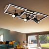LED Deckenstrahler, Metall Holz, schwarz, 3-flammig, L 72 cm Bild 4