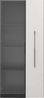 BlingBin Stauraumvitrine LED-Vitrine Multifunktionsschrank (1-St, mit warmgelben Aluminium-Lichtleisten, Soft-Close-Scharniere) Soft-Close-Scharniere, mehrfarbiger Beleuchtung & Kippschutz Bild 2